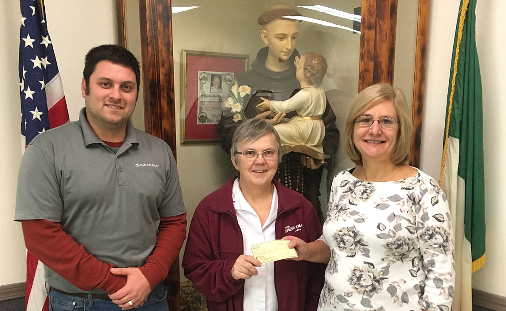 Sons and Daughters of Italy donates to Salvation Army